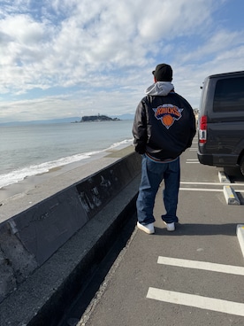 「アイテム（スニーカー）」を使った、s0325さん（メンズ・170cm）の冬コーディネート