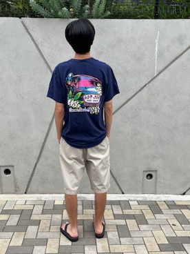 「Quiksilver（クイックシルバー）のアイテム（パンツ）」を使った、s0325さん（メンズ・170cm）の夏コーディネート