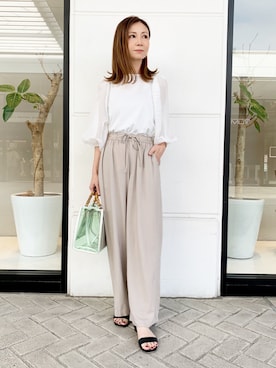 Takemotoさん（レディース・155cm）の夏コーディネート