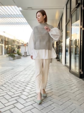 Takemotoさん（レディース・155cm）の冬コーディネート