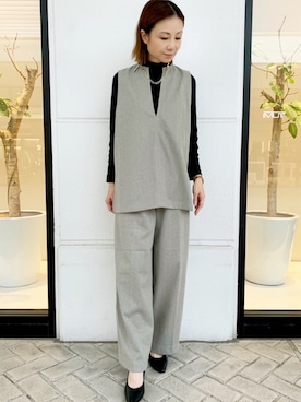 Takemotoさん（レディース・156cm）の秋コーディネート