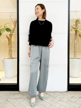 Takemotoさん（レディース・156cm）の冬コーディネート