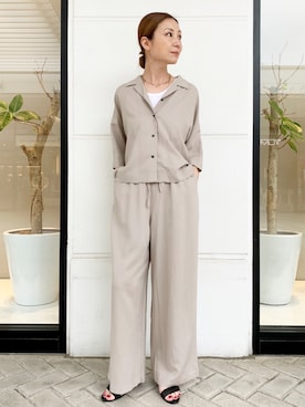 Takemotoさん（レディース・155cm）の春コーディネート