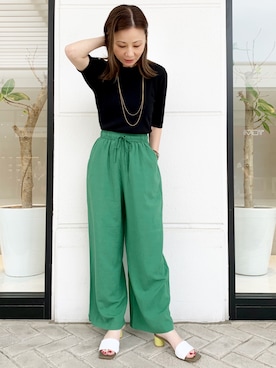 Takemotoさん（レディース・155cm）の春コーディネート