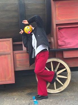 「instagramフォローお願いします」｜「アイテム（ジャケット/アウター）」を使った、  Yuiki(相互⇄)さん（メンズ・182cm）の春コーディネート