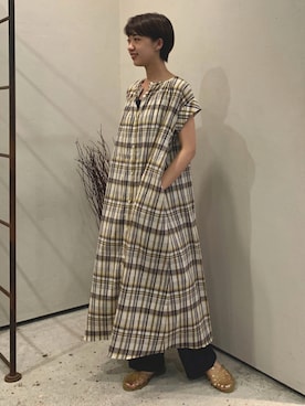 「meduse（メデュース）のアイテム」を使った、Tariさん（レディース・160cm）の夏コーディネート