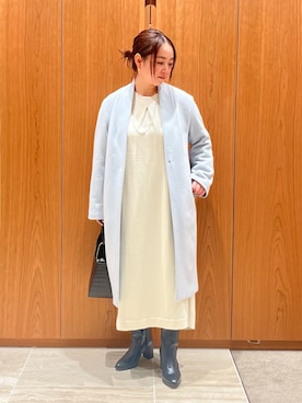 「qualite（カリテ）のアイテム（ワンピース）」を使った、terunumaさん（レディース・150cm）の冬コーディネート