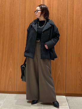 「アイテム（その他小物）」を使った、terunumaさん（レディース・150cm）の秋コーディネート