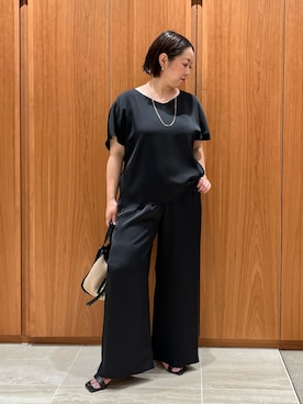 「qualite（カリテ）のアイテム（アクセサリー）」を使った、terunumaさん（レディース・150cm）の春コーディネート