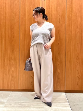 「アイテム（ベスト）」を使った、terunumaさん（レディース・150cm）の夏コーディネート