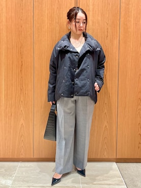 「qualite（カリテ）のアイテム（ジャケット/アウター）」を使った、terunumaさん（レディース・150cm）の秋コーディネート