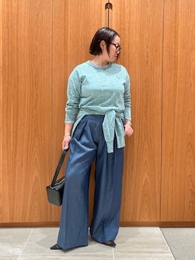 「qualite（カリテ）のアイテム（アクセサリー）」を使った、terunumaさん（レディース・150cm）の春コーディネート