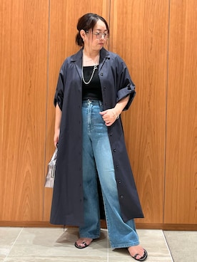 「qualite（カリテ）のアイテム（ワンピース）」を使った、terunumaさん（レディース・150cm）の秋コーディネート