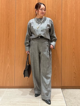 「qualite（カリテ）のアイテム（シューズ）」を使った、terunumaさん（レディース・150cm）の冬コーディネート