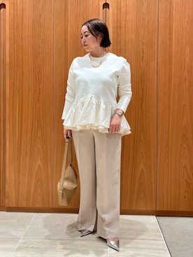 「qualite（カリテ）のアイテム」を使った、terunumaさん（レディース・150cm）の春コーディネート