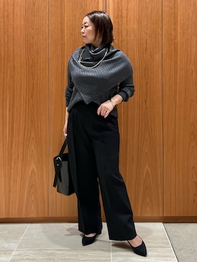 「スヌード」｜terunumaさん（レディース・150cm）の秋コーディネート