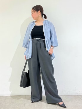 「qualite（カリテ）のアイテム（ブルゾン）」を使った、terunumaさん（レディース・150cm）の秋コーディネート