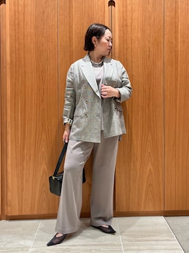 「qualite（カリテ）のアイテム（アクセサリー）」を使った、terunumaさん（レディース・150cm）の春コーディネート