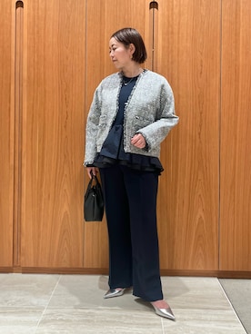 terunumaさん（レディース・150cm）の春コーディネート