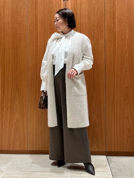 「アイテム（ベスト）」を使った、terunumaさん（レディース・150cm）の冬コーディネート