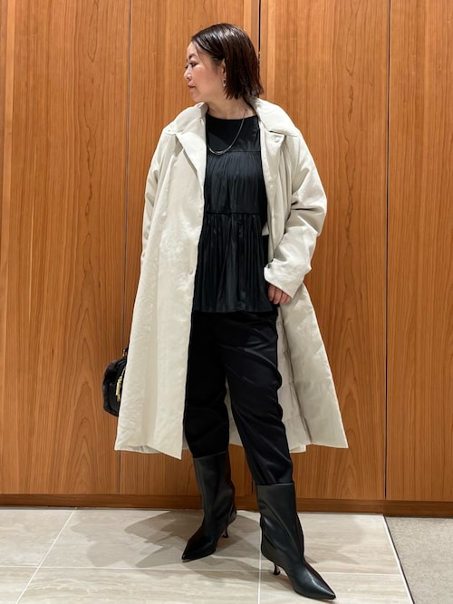 エアーフローティアードブラウス/秋服/冬服/オフィスカジュアル