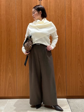 「アイテム（財布/小物）」を使った、terunumaさん（レディース・150cm）の冬コーディネート