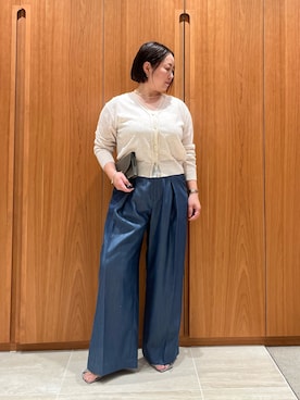 「qualite（カリテ）のアイテム」を使った、terunumaさん（レディース・150cm）の春コーディネート