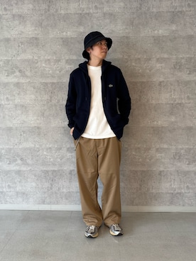 「FREDY&GLOSTER」｜ふなさん（メンズ・178cm）の秋コーディネート