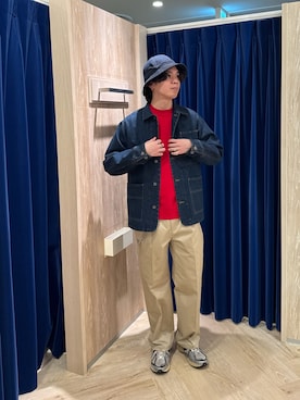 ふなさん（メンズ・178cm）の春コーディネート