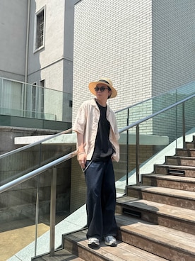 ふなさん（メンズ・178cm）の夏コーディネート