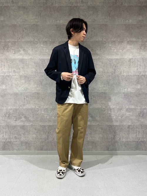 セール】【GLOSTER/グロスター】金ボタン テーラーカーディガン 紺ブレ