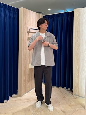 「アイテム（シャツ/ブラウス）」を使った、ふなさん（メンズ・178cm・30代）の夏コーディネート