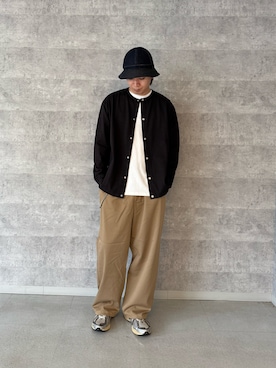 「アイテム（カーディガン/ボレロ）」を使った、ふなさん（メンズ・178cm・30代）の秋コーディネート