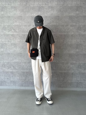 「アイテム（バッグ）」を使った、ふなさん（メンズ・178cm・30代）の夏コーディネート