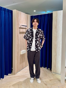 「アイテム（シャツ/ブラウス）」を使った、ふなさん（メンズ・178cm・30代）の夏コーディネート