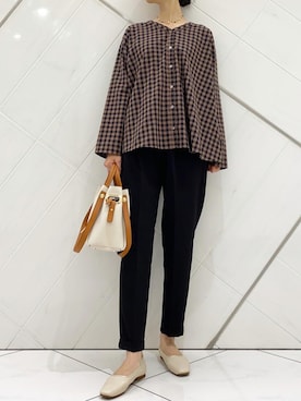 AI.Uさん（レディース・168cm）の夏コーディネート