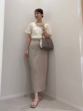「アーバンリサーチ」｜AI.Uさん（レディース・168cm）の夏コーディネート