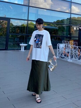 AI.Uさん(レディース・168cm)の夏コーディネート
