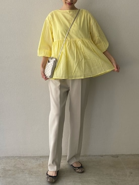 AI.Uさん（レディース・168cm）の春コーディネート