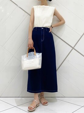 AI.Uさん(レディース・168cm)の夏コーディネート