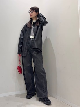 「SENSE OF PLACE by URBAN RESEARCH（センスオブプレイスバイアーバンリサーチ）のアイテム（その他アウター）」を使った、AI.Uさん（レディース・168cm）の春コーディネート