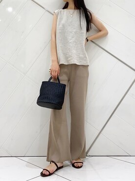 AI.Uさん（レディース・168cm）の夏コーディネート