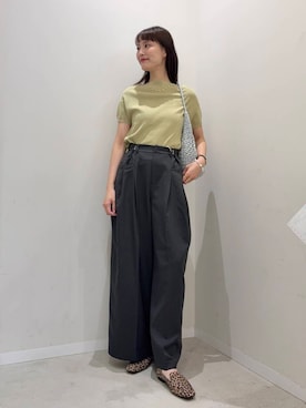 「アイテム（ローファー、その他）」を使った、AI.Uさん（レディース・168cm）の夏コーディネート