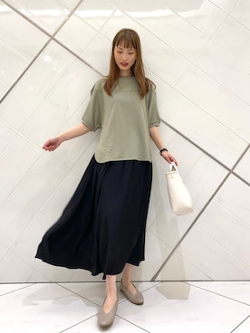 AI.Uさん(レディース・168cm)の春コーディネート