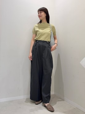 「アイテム（ローファー、その他）」を使った、AI.Uさん（レディース・168cm）の夏コーディネート