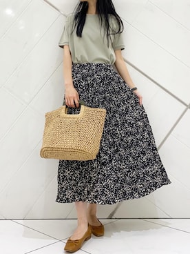 AI.Uさん（レディース・168cm）の夏コーディネート