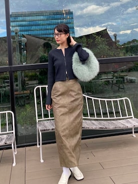 「アーバンリサーチ」｜AI.Uさん（レディース・168cm）の秋コーディネート