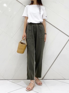 AI.Uさん（レディース・168cm）の夏コーディネート