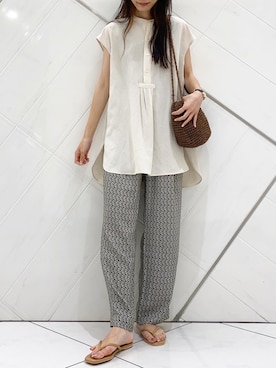 AI.Uさん（レディース・168cm）の夏コーディネート