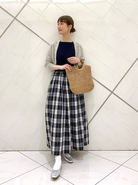 AI.Uさん（レディース・168cm）の春コーディネート